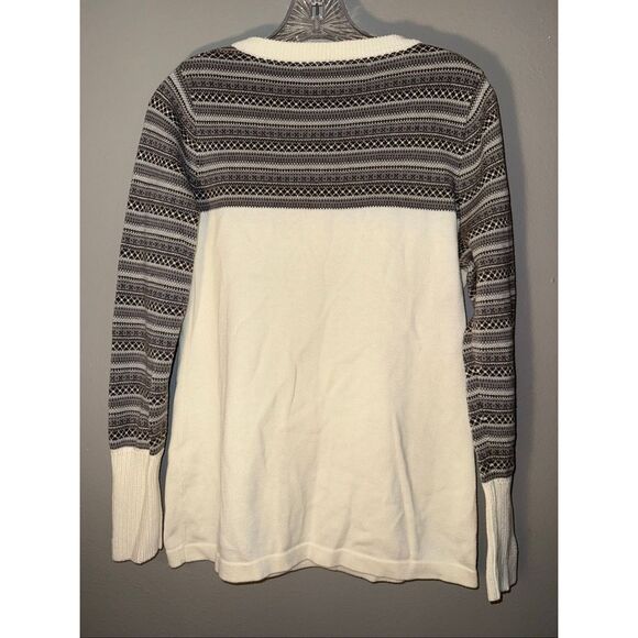 Woolrich Diamond Henley print sweater size medium - Picture 4 of 7